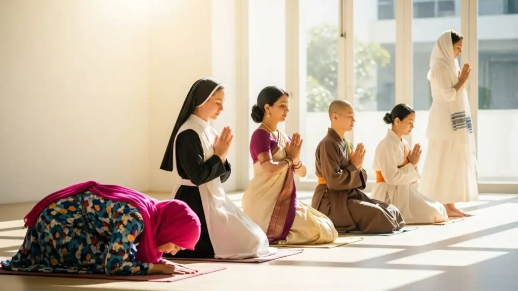 o poder das orações, afirmações e repetições ao longo do tempo e das religiões